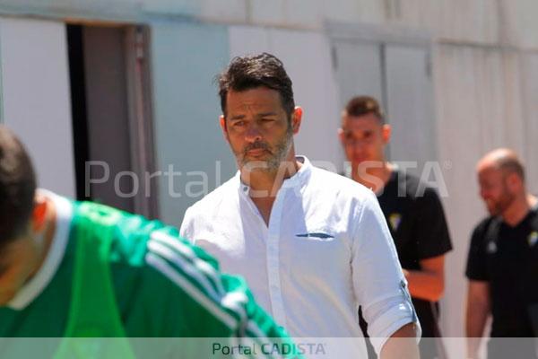 Mere durante el partido ante el Xerez CD / Trekant Media