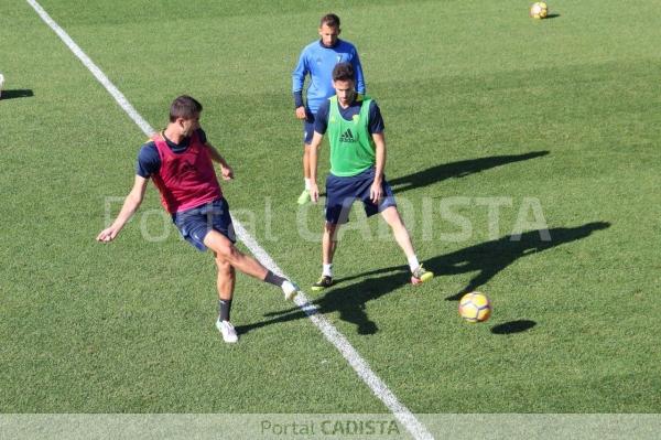 Entrenamiento de este martes en El Rosal