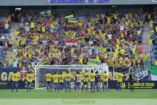 Ramón de Carranza en el partido de LaCopa