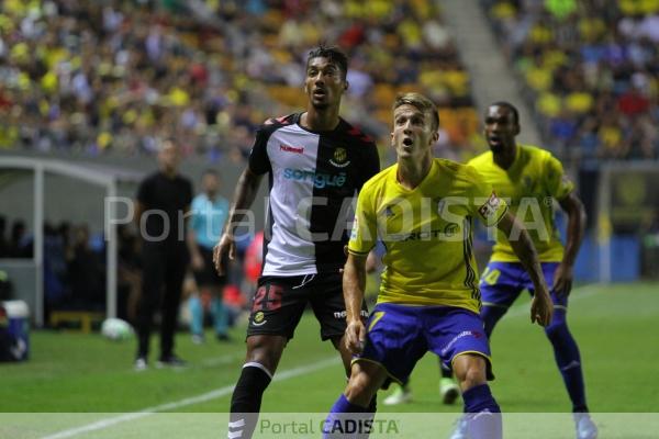 Eddy Silvestre con el Nàstic de Tarragona / Trekant Media