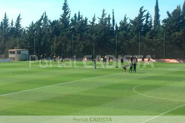 El Cádiz este domingo en El Rosal