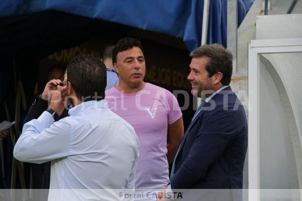 Quique Pina en el estadio Ramón de Carranza / Trekant Media