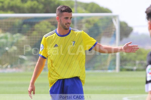 Javi Pérez, jugador del Cádiz CF B / Trekant Media