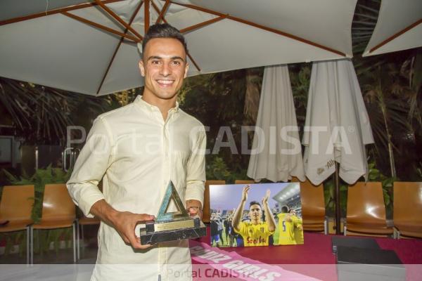 Álvaro García con el 12º Trofeo Portal Cadista / Trekant Media