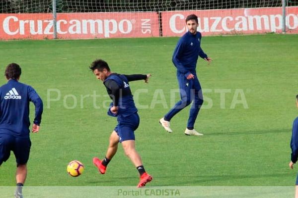 Kecojevic y Marcos Mauro este miércoles en El Rosal