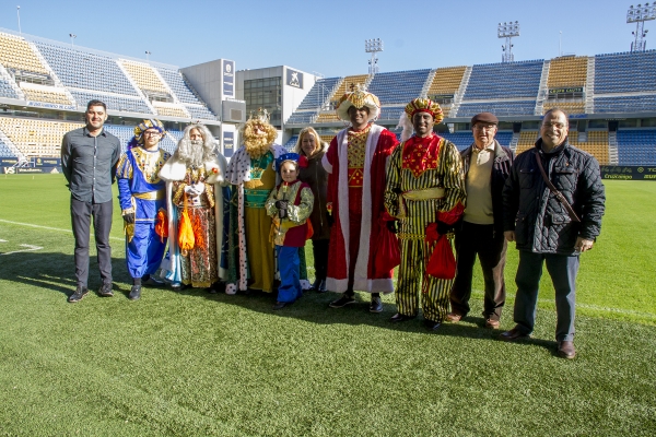 Reyes Magos de La Laguna en el estadio Ramón de Carranza