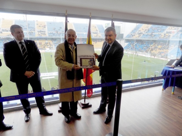 José Antonio Rodríguez Murillo con Manuel Vizcaíno / cadizcf.com