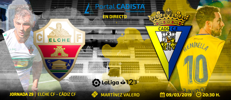 elche cadiz online