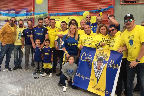 Quedada del grupo 'Abonados al sufrimiento Cádiz CF'