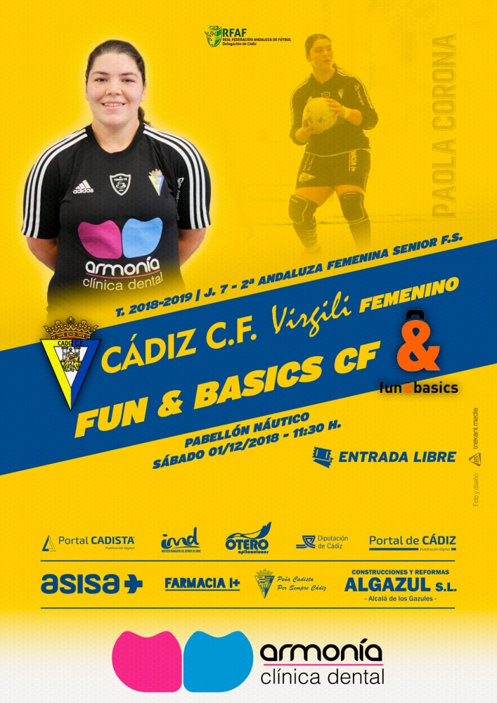 Cádiz CF Virgili Femenino - Fun & Basics CF