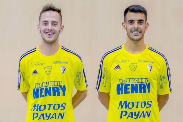 Isra Paleta y Pablo Sucino / Cádiz CF Virgili