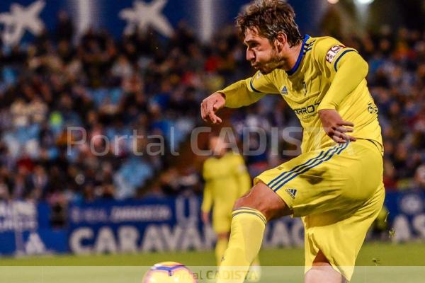 Lekic ante el Real Zaragoza / Carlos Gil-Roig - portalcadista.com