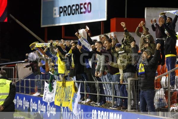 Aficionados del Cádiz CF en el Anxo Carro / El Progreso