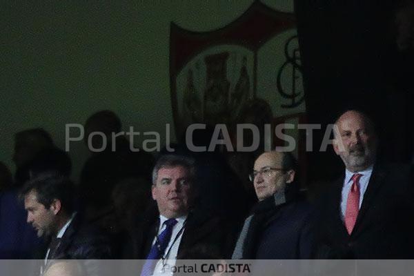 Vizcaíno en el estadio Ramón Sánchez Pizjuán / Trekant Media