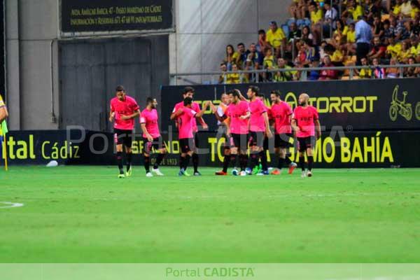 El Alcorcón celebraba uno de sus goles / Trekant Media