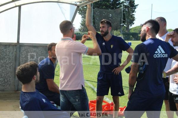 Servando esta mañana en El Rosal / Trekant Media