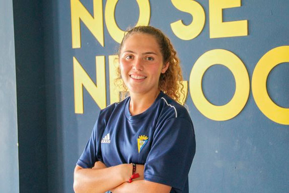 Antonia Pérez, jugadora del Cádiz CF Femenino / cadizcf.com