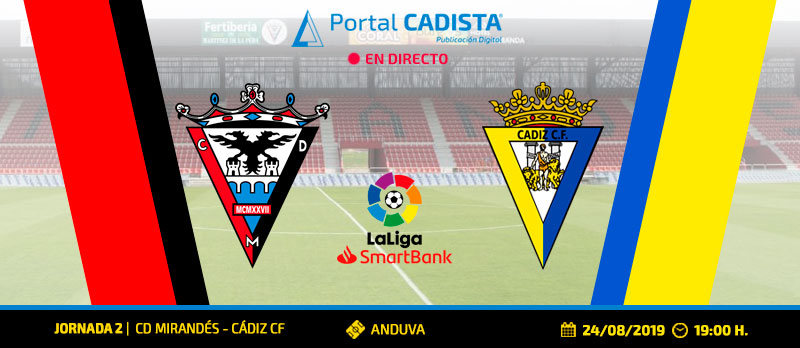 mirandes cadiz online