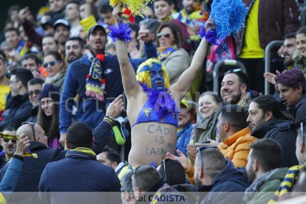 Aficionado cadista disfrazado en el Ramón de Carranza / Trekant Media