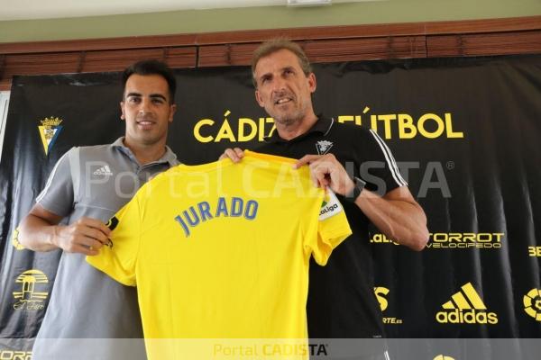 Jurado fue presentado como jugador del Cádiz / Trekant Media