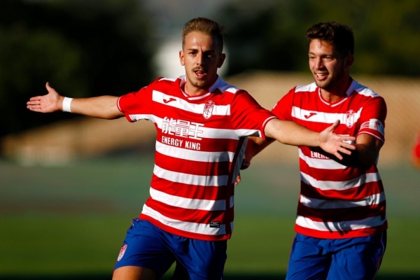 Víctor Morillo con el Granada CF B / Granada CF