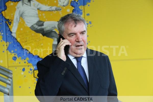 Manuel Vizcaíno, presidente del Cádiz CF / Trekant Media