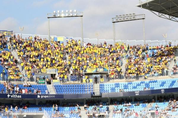 Afición cadista en La Rosaleda