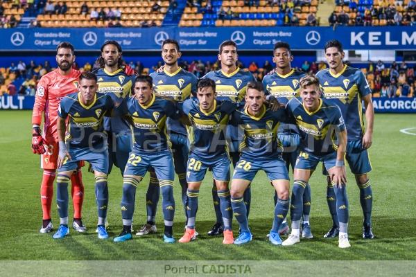 Once del Cádiz CF en Alcorcón / Carlos Gil-Roig - portalcadista.com