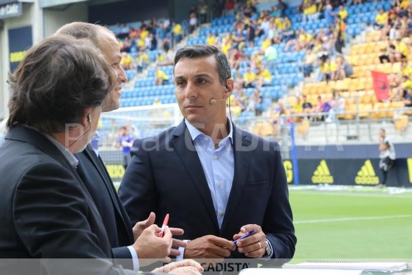 Gustavo López en el estadio Ramón de Carranza / Trekant Media