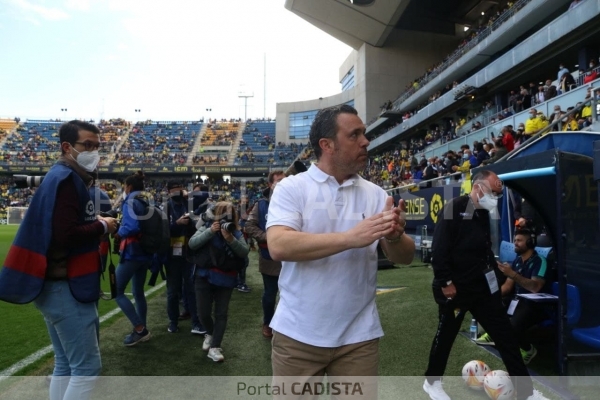 Sergio González, entrenador del Cádiz CF / Trekant Media