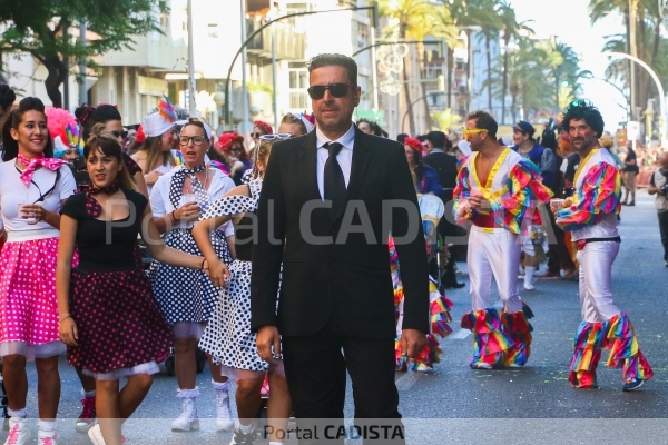 Martín José García Marichal, en la cabalgata del Carnaval de Cádiz 2022 / Trekant Media