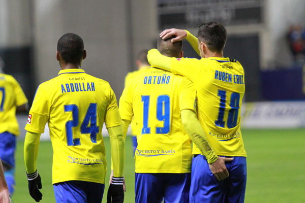 El Cádiz celebra un gol. / Trekant Media