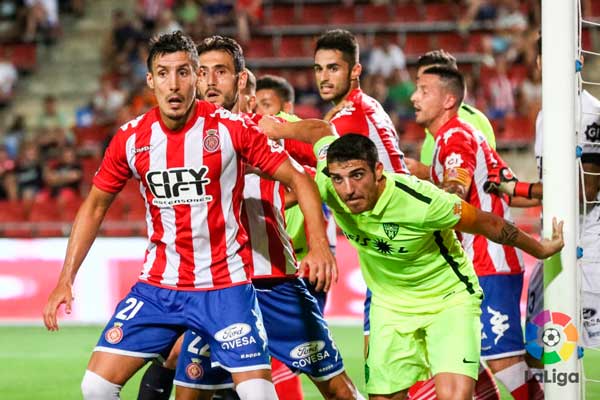 Imagen del Girona - Almería. / Imagen: LaLiga