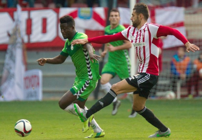 Coulibaly. / Foto: Racing de Santander