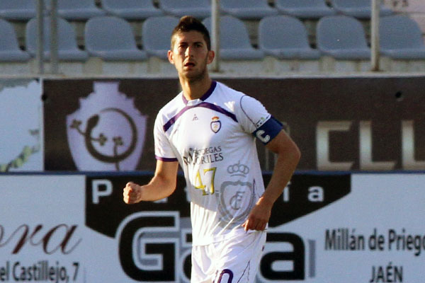 Fran Machado con la camiseta del Real Jaén. / Trekant Media