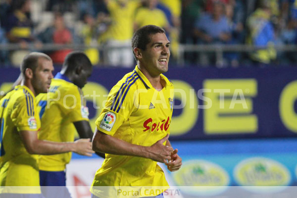 Garrido ante el Numancia. / Trekant Media